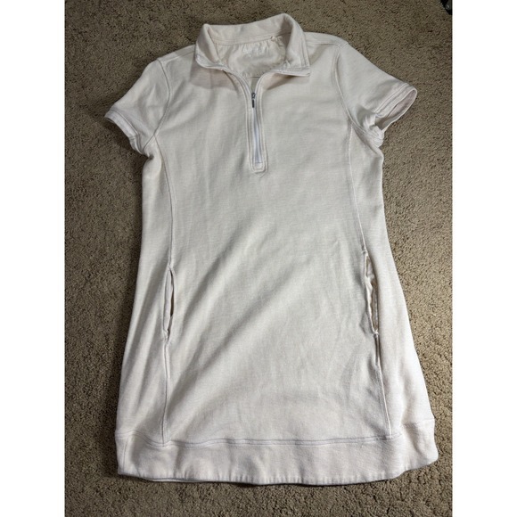 Legendary Outfitters Dresses & Skirts - Legendary Outfitters Outdoor Dress Women Medium Beige‎ 1/4 Zip Pockets Utility
